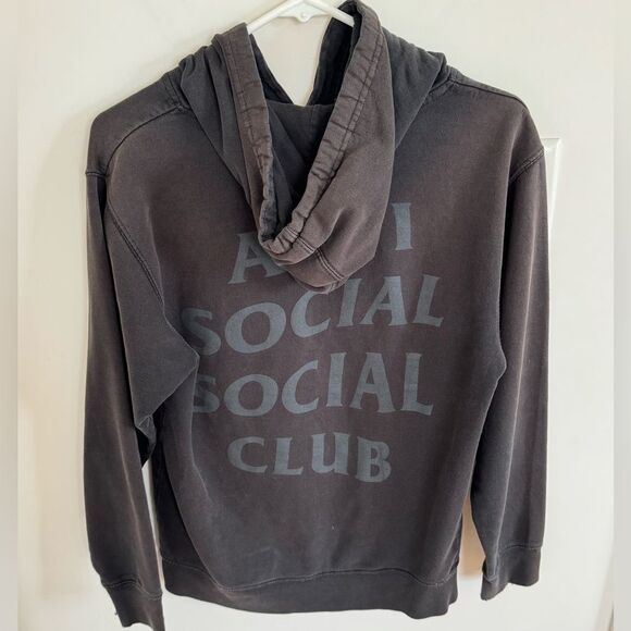 Anti Social Social Club Motor Sport Hoodie Small - Picture 4 of 8